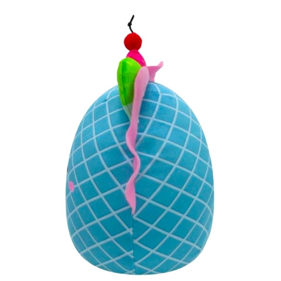 Squishmallow 11" Bertie the Blue Ice Cream Sundae Taco - Picture 11 of 13